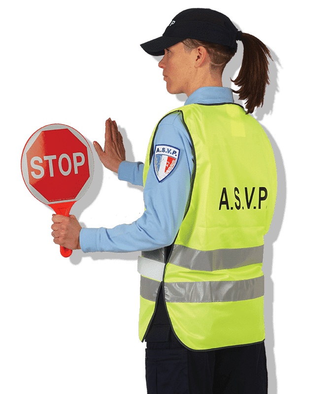 Chasuble jaune asvp