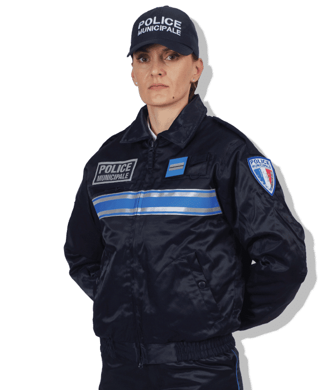 Blouson intervention satine
